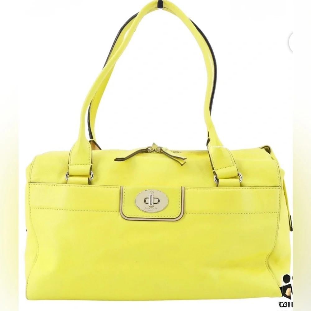 Kate Spade yellow Leather Handbag